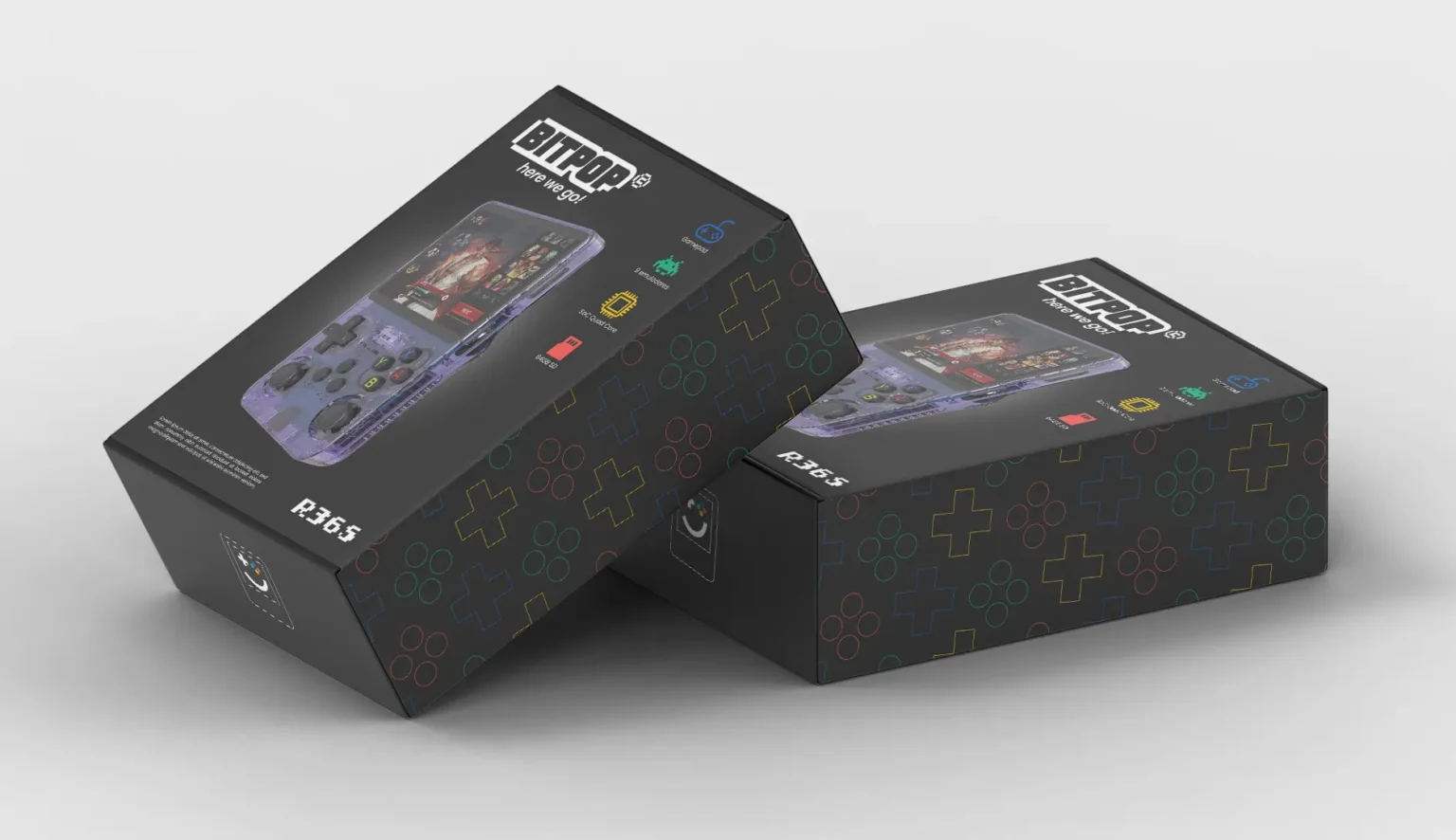 Bitpop Consolas branding diseño web